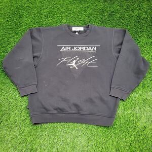 Air-Jordan Flight Sweatshirt Small 23x25 Jumpman Baggy